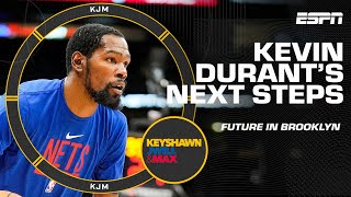 Next steps for Kevin Durant after the Kyrie Irving trade 🧐 | KJM