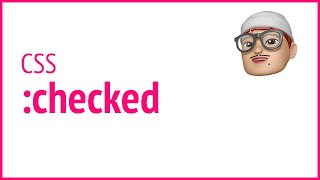 CSS pseudo-class - :checked | JSer - CSS leaner
