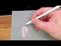 draw a burning candle step by step