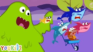 Baby Shark vs Jelly Monster | Baby Shark Song