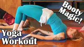 Tone Yoga Butt & Thigh Workout For Beginners - How To Look Hot In Yoga Pants - Austin Tx