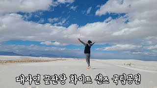 뉴멕시코 화이트샌즈(New Mexico, White Sands) 대자연 끝판왕 Ep.09