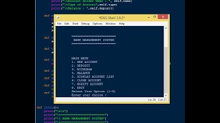 Simple Banking System with Database in Python