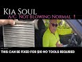 Kia Soul | AC Not Blowing Like Normal | How to | Replace Cabin Air Filter | DIY