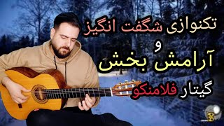 اجرای شگفت انگیز موسیقی احساسی و آرامش بخش گیتار فلامنکو |تکنوازی و بداهه نوازی بینظیر