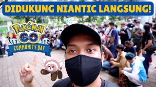 MABAR LAGI! Vlog Community Day Stufful Didukung Niantic | Pokemon Go Indonesia