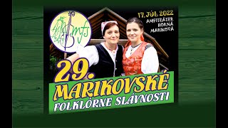 29. Marikovské folklórne slávnosti 2022 - promo video