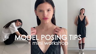MODEL POSING TIPS | Learn how to pose | Simple poses TUTORIAL for modeling jobs & more