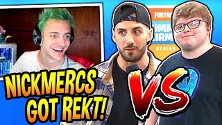 NICKMERCS VS GHOST AYDAN (ALL 1V1'S AT SUMMER SKIRMISH TOURNEY!) Fortnite FUNNY Moments