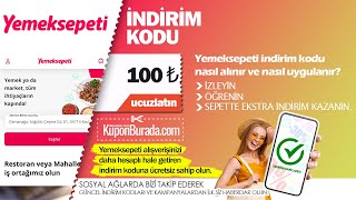 Yemeksepeti İndirim Kodu Nasıl Kullanılır? Nereden ve Nasıl Alınır?