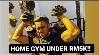 How To Set Up Home Gym Under RM5k!!