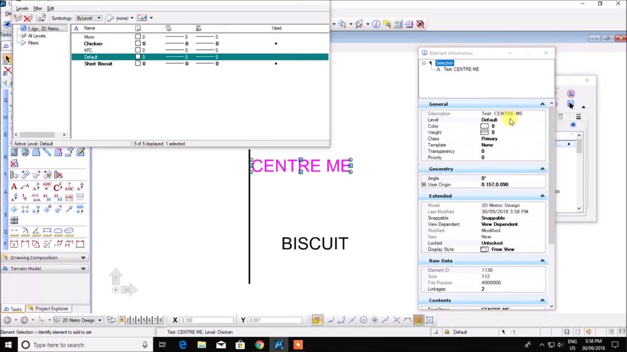 Microstation V8i For Beginners Lesson 5 Youtube