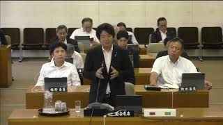 福井県議会　令和5年9月定例会　予算決算特別委員会（1日目　清水智信委員）