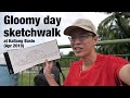 Gloomy day sketchwalk at Kallang Basin (April 2019)