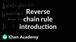 Reverse chain rule introduction