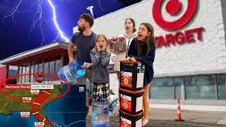 We get ready for Hurricane Nicole at TARGET!!