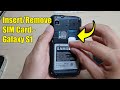 How to Insert/Remove a SIM Card on Galaxy S / S1