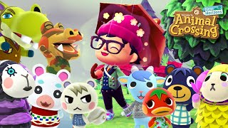 EPIC VILLAGER HUNT | Finding \u0026 reacting to new villagers | Animal Crossing New Horizons