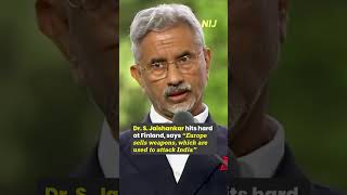 EAM Dr.S. Jaishankar hits back at Finland:"Europe sells weapons used against India" | Strong Message