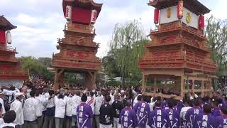 西条祭り2019　令和元年度伊曽乃神社例大祭　御殿前２　大町校区１