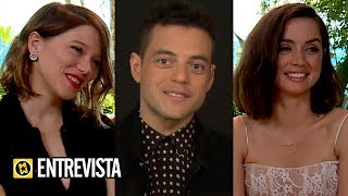 BOND 25 | Entrevista a Ana de Armas, Rami Malek y Léa Seydoux