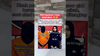 Penyamaran yang sempurna dari seorang polwan cantik‼️ #shorts #short #shortvideo