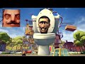 Hello Neighbor - My New Neighbor Skibidi Toilets Act 3 Season Gameplay Walkthrough