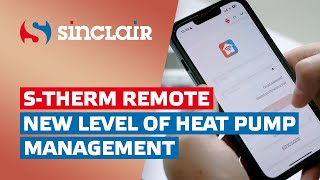 SINCLAIR S-THERM REMOTE: New Level of Heat Pump Management