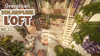 Solarpunk Loft 🌿 The Sims 4 Speed Build