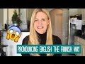 PRONOUNCING ENGLISH THE FINNISH WAY