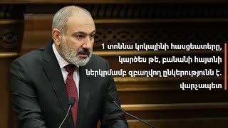 1 տոննա կոկայինի հասցեատերը, կարծես թե, բանանի հայտնի ներկրմամբ զբաղվող ընկերությունն է. վարչապետ