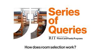 RIT | How does room selection work? (Series of Queries)