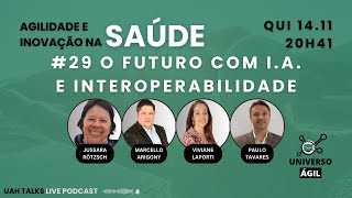 #UAHTalks #SAÚDE EP29 O Futuro Com I.A. (Inteligência Artificial) e Interoperabilidade