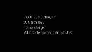 WBUF 92.9 Buffalo, NY - 30 March 1995 - format change