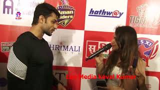 Supremo trophy 2018 football match toss done by Actor Shaleen Bhanot