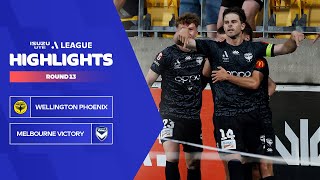 Wellington Phoenix v Melbourne Victory - Highlights | Isuzu UTE A-League 2023-24 | Round 13