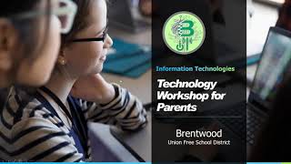 Technology Workshop for Parents 09/10/2020