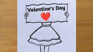 Valentine's Day Drawing || 14 February Drawing || 14 February Valentine's day
