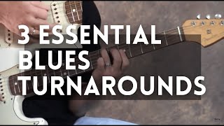 From The Vault: 3 Essential Blues Turnarounds | GuitarZoom.com