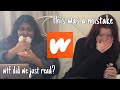 reacting to wattpad smutt...