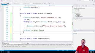 C# Basics with NET Core | S1P66 | Add delete method and question