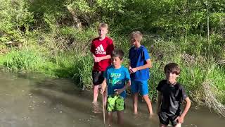 Exploring the creek pt 2!