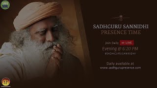 Sadhguru Sannidhi English | Join at 6:16 PM | 18 April #sadhguru #savesoil