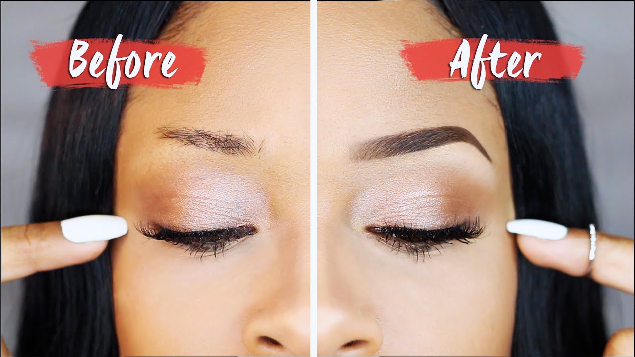 BOMB BROWS How To Get Perfect Eyebrows! - YouTube