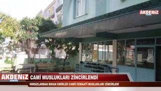 Cami Muslukları Zincirlendi