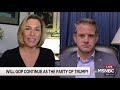 rep. kinzinger not a bad enemies list to be on morning joe msnbc