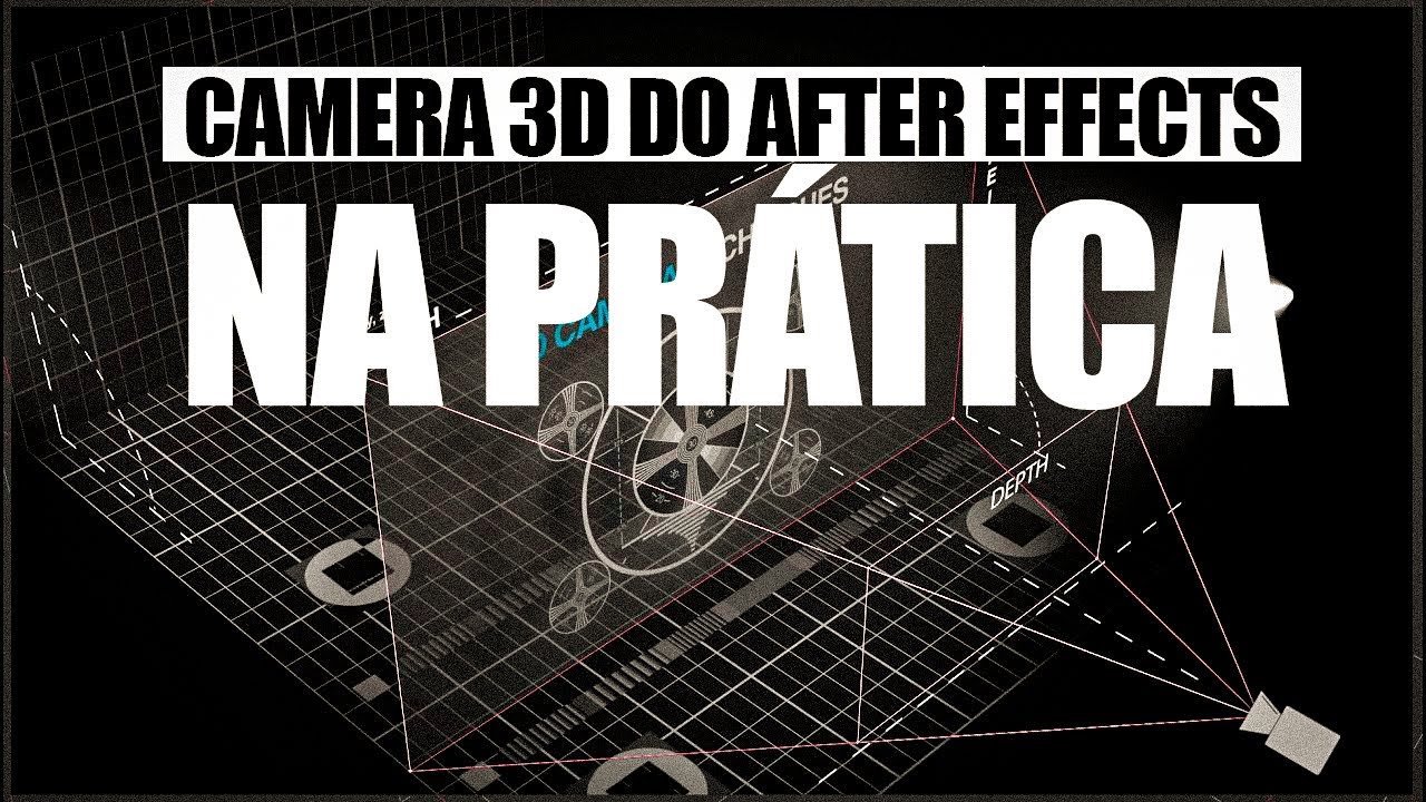 Como Usar A Camera 3d Do After Effects Youtube