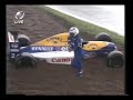 1993 f1 brazilian gp alain prost crashed into christian fittipaldi