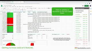 Sentiment Analysis in Google Sheets