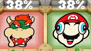 Super Mario Party - All Minigames Mario vs Luigi vs Peach vs Yoshi (Master CPU)